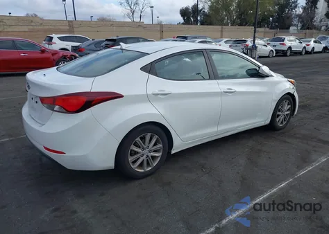 2014 Hyundai Elantra Se z USA, uszkodzony, nr VIN 5NPDH4AE5EH522533
